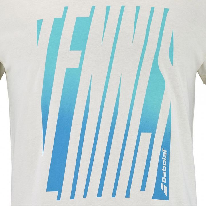 Babolat Exercise Message Tee Cannoli Cream